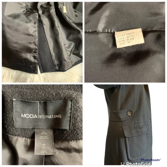 Moda Internacional From Victoria Secret Wool Coat - Picture 8 of 11